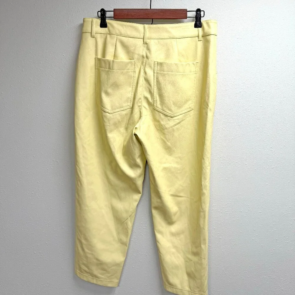 A New Day High-Rise Faux Leather Ankle Trousers - Picture 5 of 13